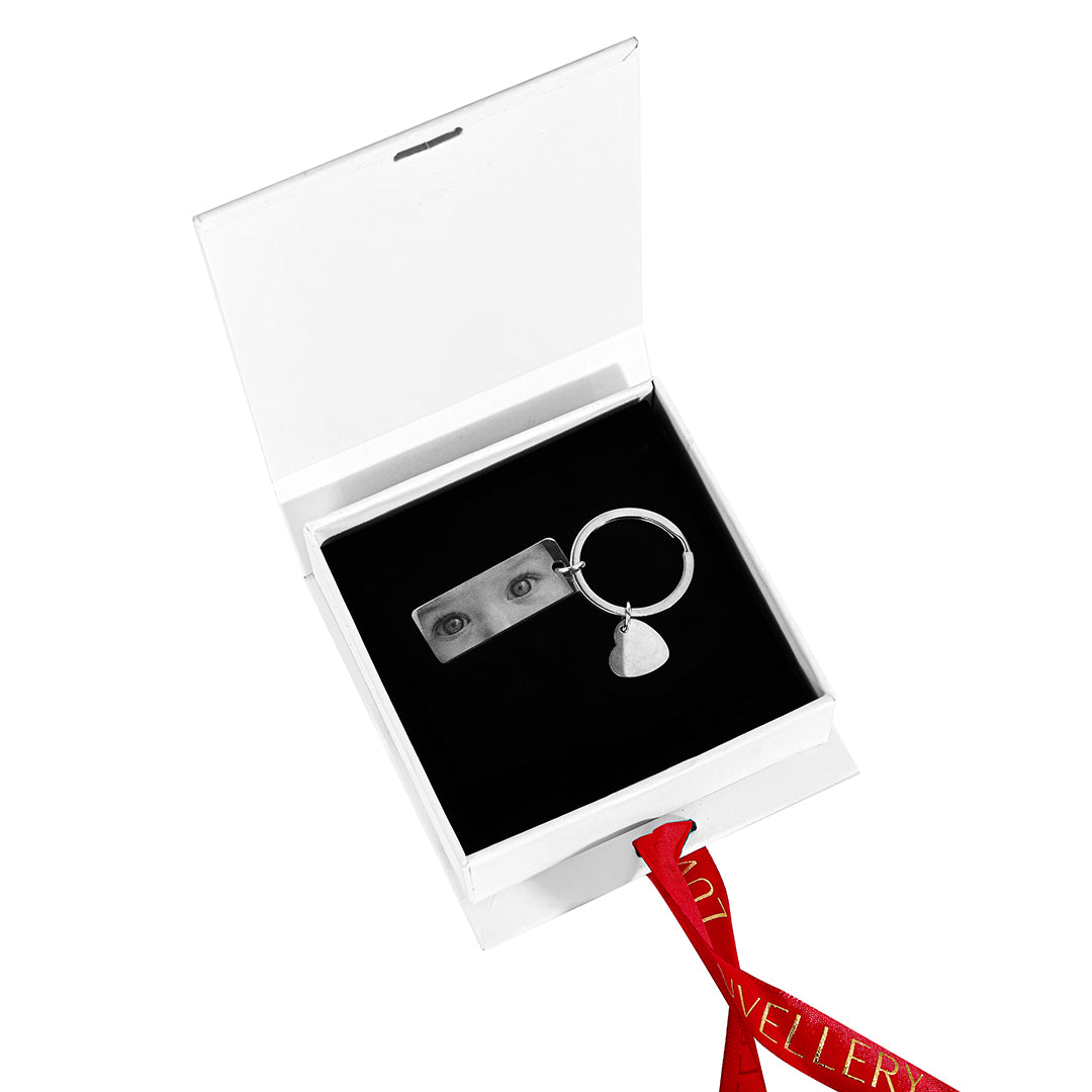 Personalized Eye Photo Keychain