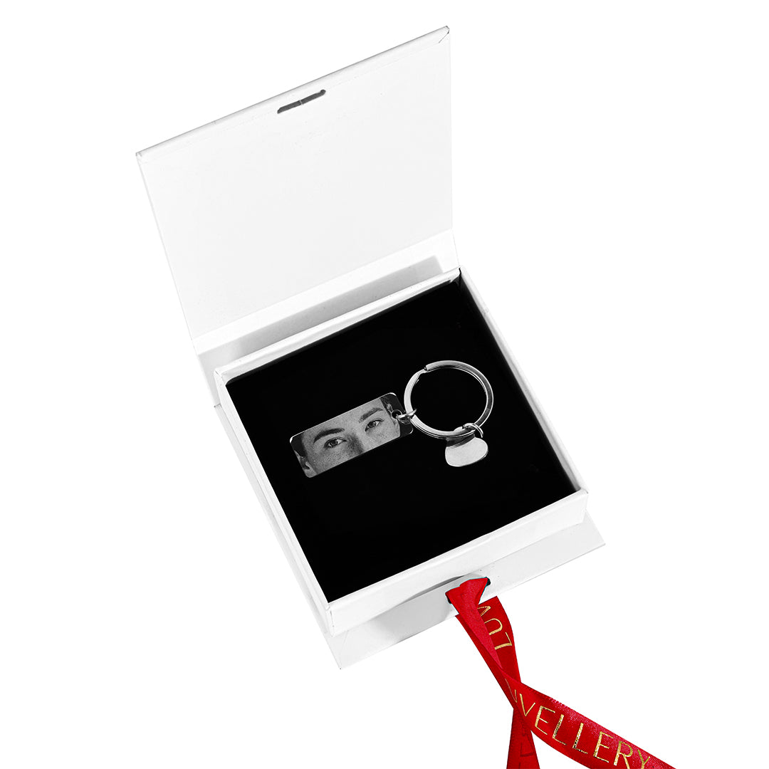 Personalized Eye Photo Keychain