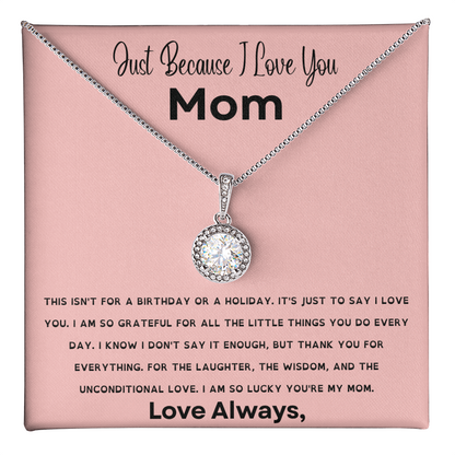 Just Because I Love You, Mom