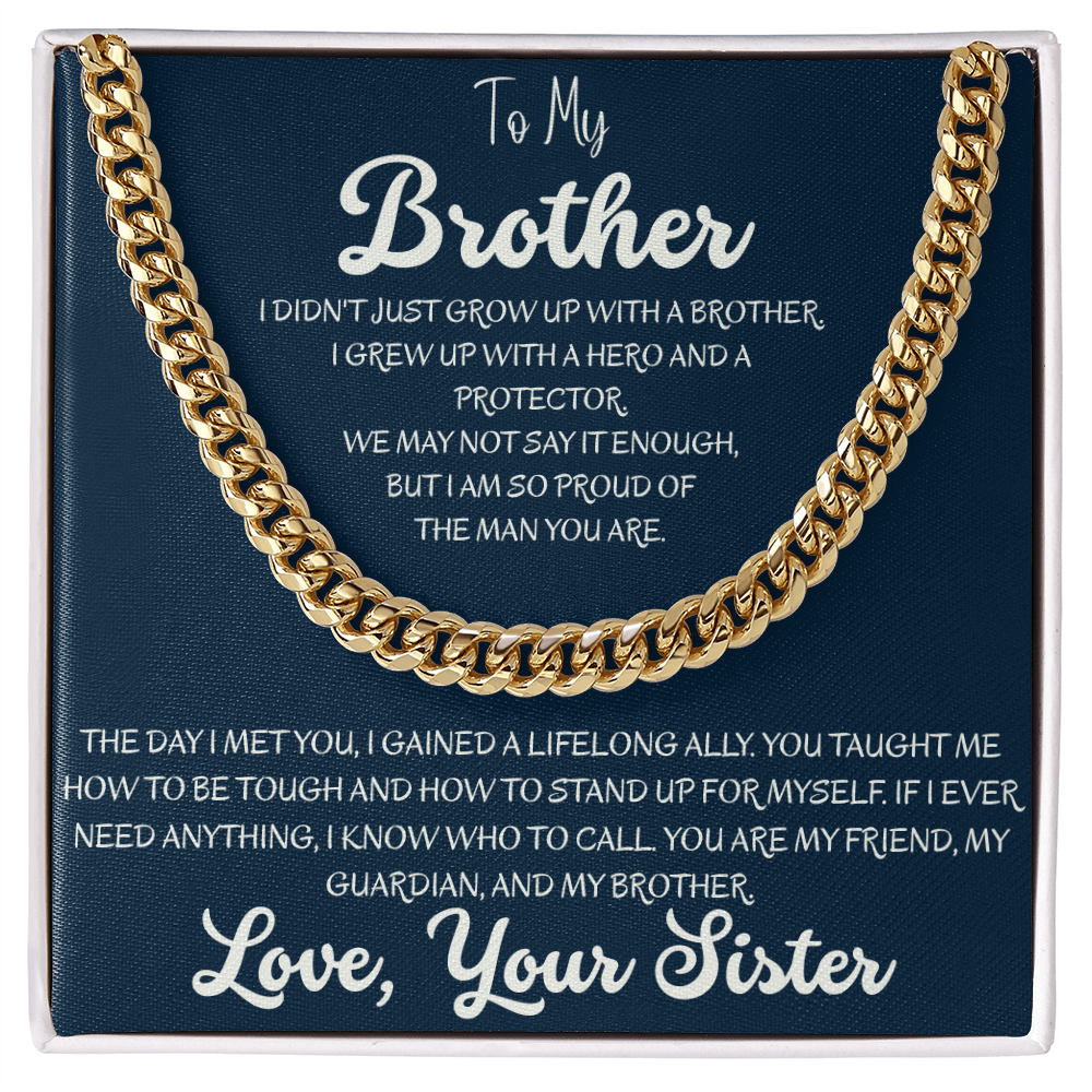 To My Brother, My First Hero