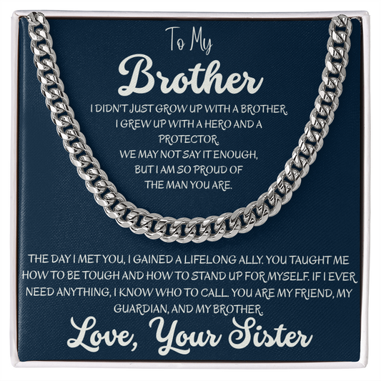 To My Brother, My First Hero