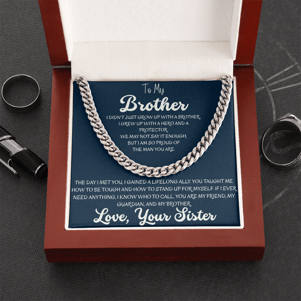 To My Brother, My First Hero