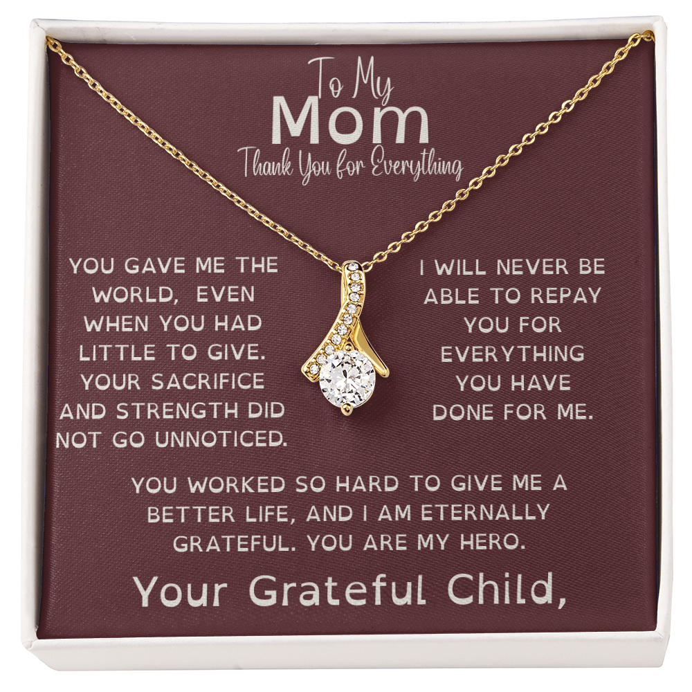 To My Mom, My Hero