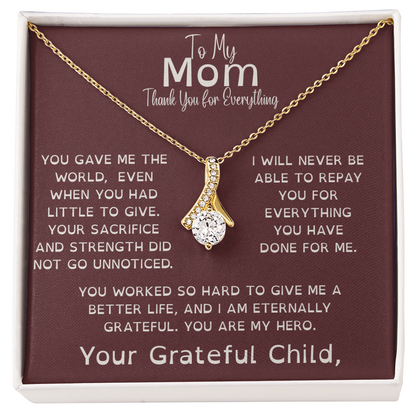 To My Mom, My Hero
