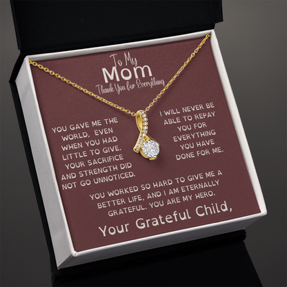 To My Mom, My Hero