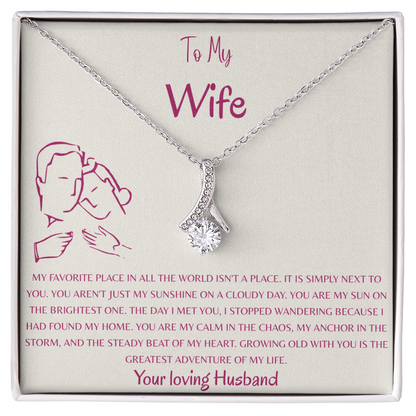 To My Wife, The Sunshine of My Life