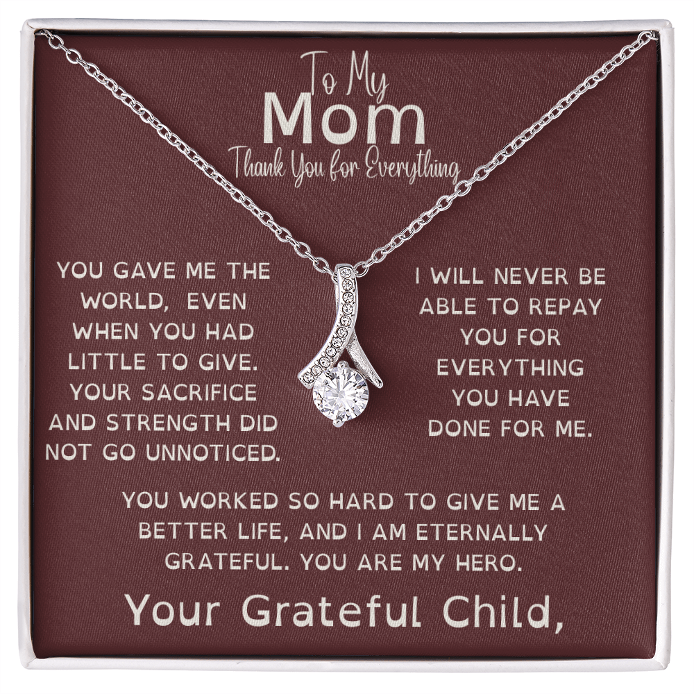 To My Mom, My Hero