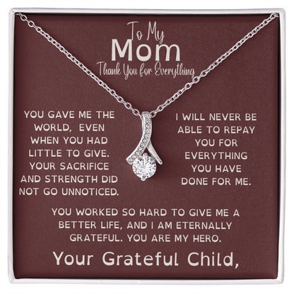 To My Mom, My Hero