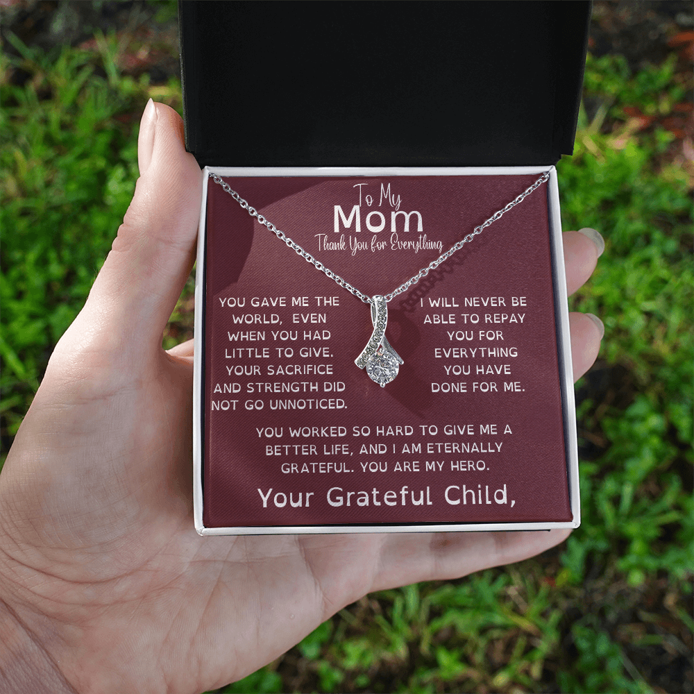 To My Mom, My Hero