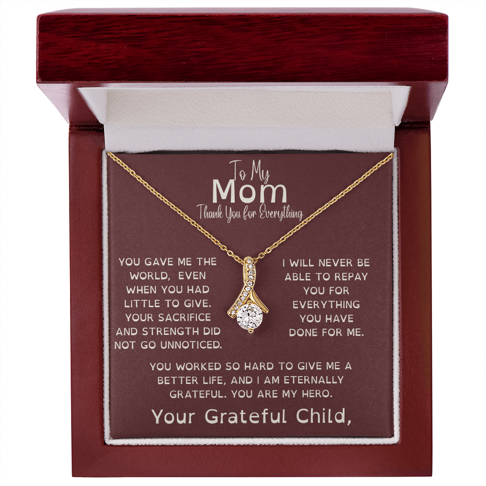 To My Mom, My Hero