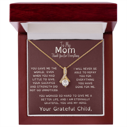 To My Mom, My Hero