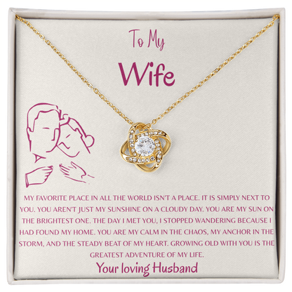 To My Wife, Our Unbreakable Bond