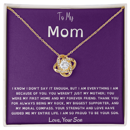 To My Mom, My First Home & My Forever Rock