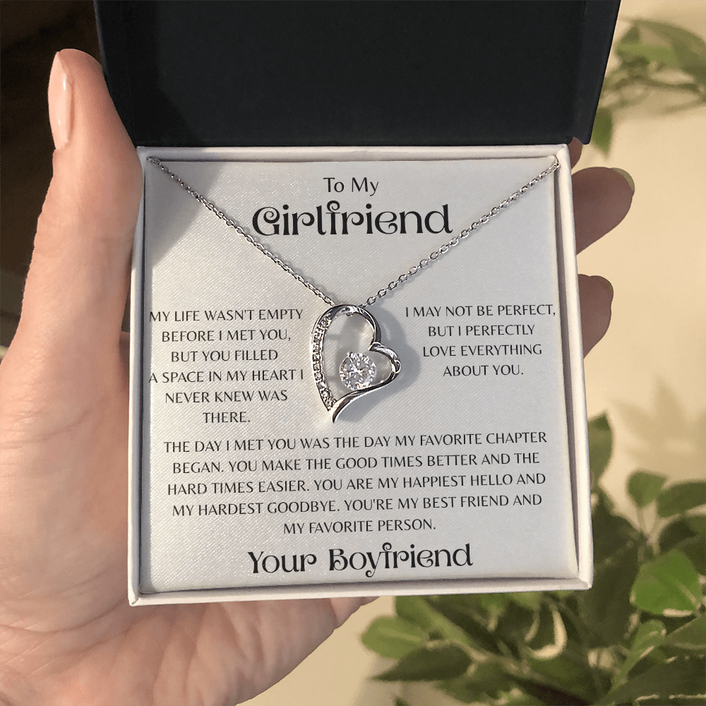 To My Girlfriend, My Favorite Person