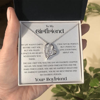 To My Girlfriend, My Favorite Person